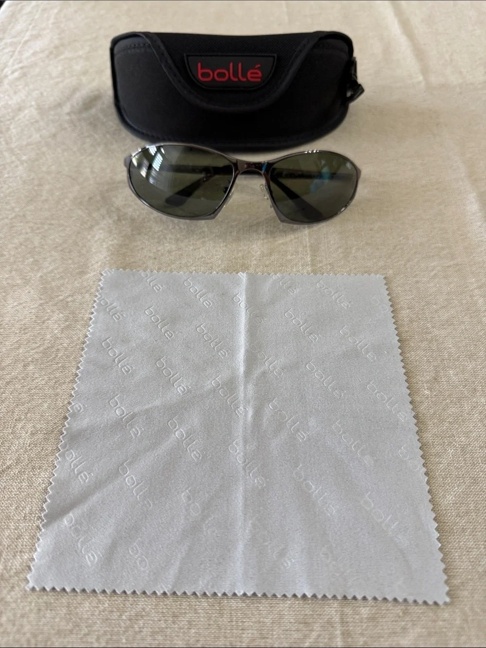 Bollé Polarized Limit 10385 Sunglasses Rimless Sport Style Unisex